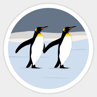 Penguin Love Sticker